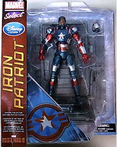 DIAMOND SELECT MARVEL SELECT USAディズニーストア限定 映画版 IRON MAN 3 IRON PATRIOT パッケージ傷み特価